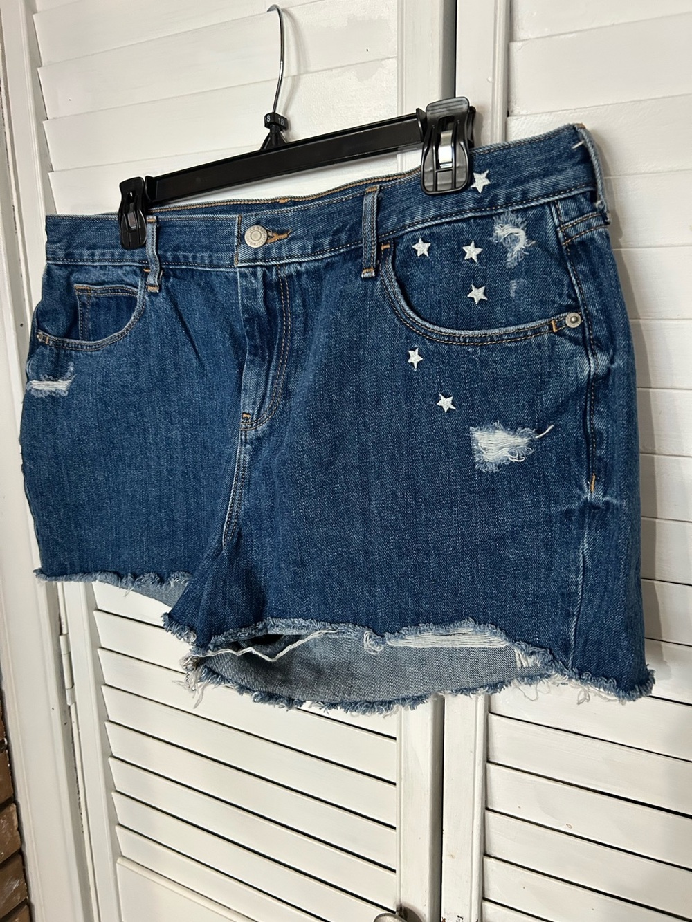 Old Navy Boyfriend Cutoff Shorts Size 14 Plus Size